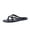 Black, variant on Raz Thong Strappy Sandals for Women, Minimalist Flat Sandals with Decorative Ring Accents