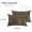 Brown, variant on Boho Floral Outdoor Pillow Covers 20x12 Inch Lumbar Pillow Covers Set of 2 Waterproof Decorative Throw Pillow Cases Vintage Botanical Paisley Flower Cushion Covers for Patio Furniture Garden Couch