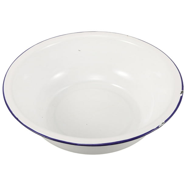 Lavabos de esmalte para pies, bañera de pies retro estilo antiguo, tina para remojar los pies, lavabo para pedicuras de spa en casa