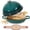 D-Gradient Teal(Silicone Bread Sling), variant on Davivy 5.5 Qt Enameled Dome-Shaped Cast Iron Bread Dutch Oven with Lid, Enameled