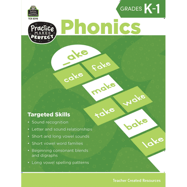 Practice Makes Perfect: Phonics Grade K-1 [TCR8398]