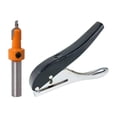 thumbnail image 3 of Manual Edge Band Puncher Plier 8mm Hole Punching Pliers Single Round Hole Pliers Adjustable Professional for Labels Paper Cards Art Project B, 3 of 8