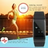 Heart Rate Monitor Waterproof Bluetooth Pedometer Wrist Watch Smart Bracelet