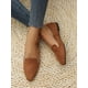 thumbnail image 2 of Women's Large Size 35-45 Pointed Toe Shallow Mouth Flat Shoes, Autumn New Outdoor Daily Soft-Sole Work Shoes, Driving Loafers, Flat Single Shoes, 2 of 4