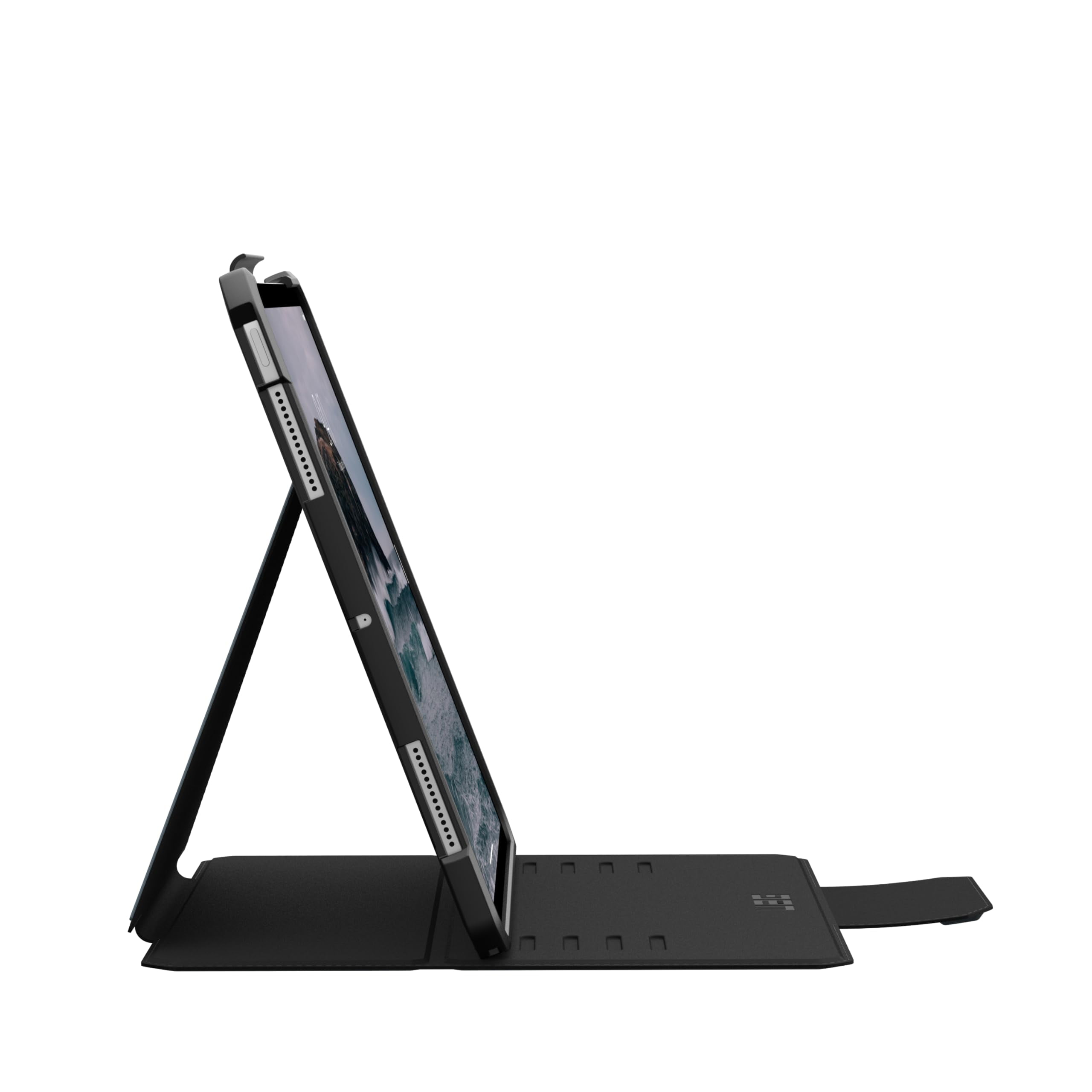 UAG iPad Pro 13" Case M5 2025 8th Gen, M4 2024 7th Gen A3360 A3361 A3362 A2926 Adjustable Multi-Angle Stand Pencil Holder Auto Sleep/Wake Folio Cover, Metropolis SE Cloud Blue