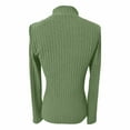 thumbnail image 5 of JIAYUE Women's Sweater Solid Color High Neck Ribbed Knit Pullover Slim Fit Long Sleeve Casual Wear And Daily Outfits With Comfortable Stretch Fabric Leisure Female Tops, 5 of 5