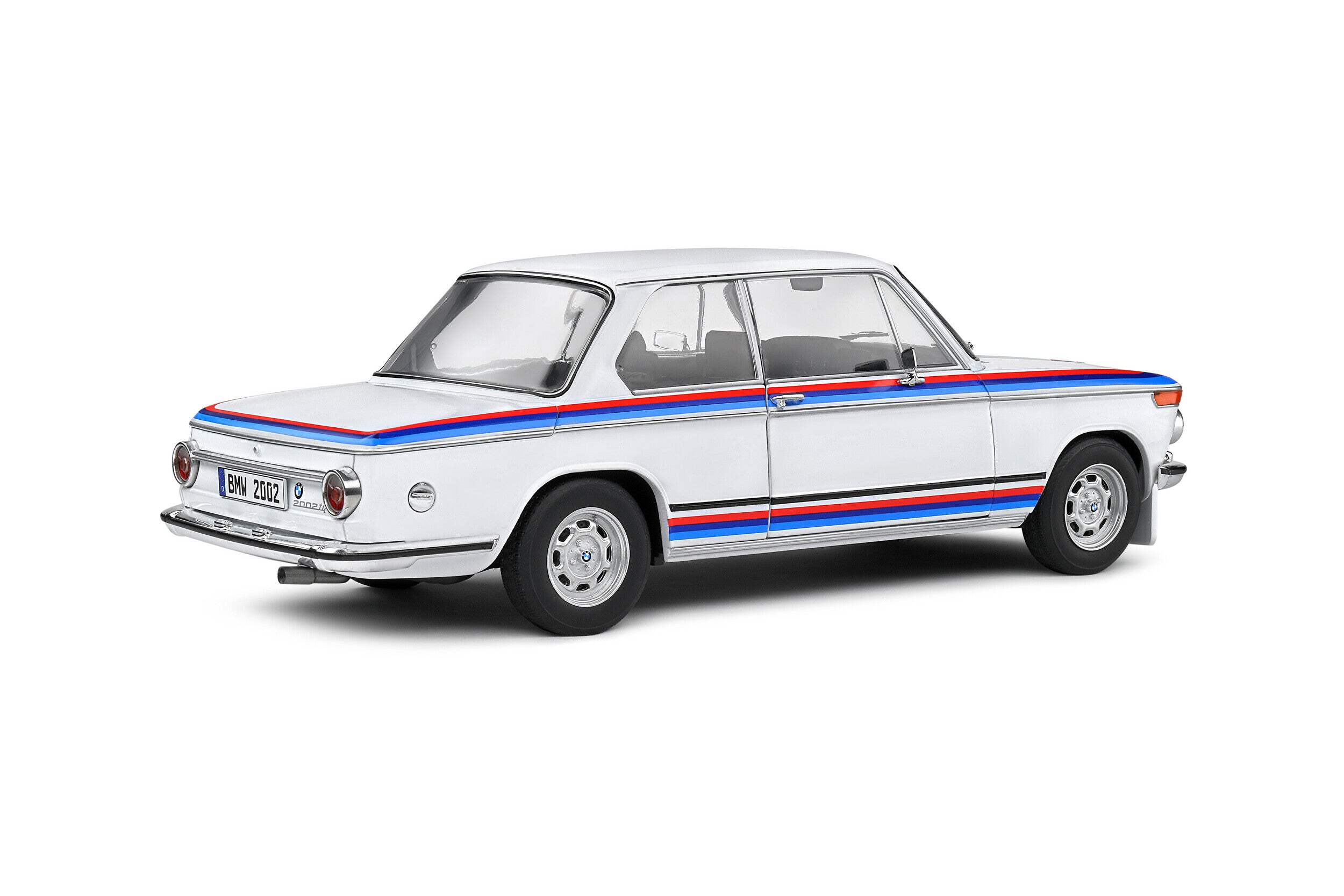 Solido BMW 2002 Tii Turbo Evocation Diecast Model Car 1:18 Scale White