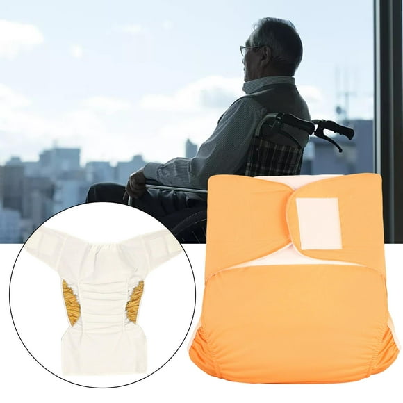 Pañal para adultos Shamjiam Pañal de noche ajustable impermeable