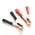 thumbnail image 3 of Ruibeauty 2Pcs Copper Plated Alligator Battery Charger Clips Test Clamp for Jump Starter, 3 of 5