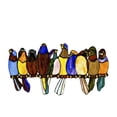 thumbnail image 1 of Less Than 5 Stickers Birds On Branches - Stained Glass Style Heavy Stickers Window Decoration, 1 of 2