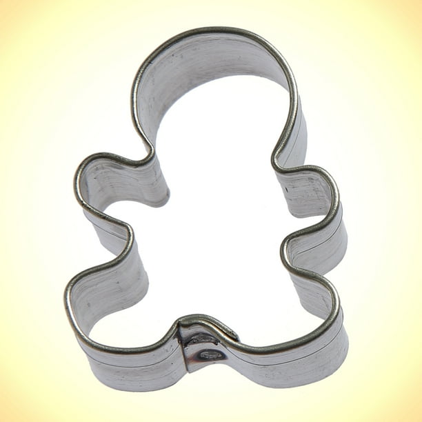 Mini Gingerbread Boy Cookie Cutter 1.5 in M2F Foose Cookie Cutters