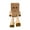 square down payment, variant on Shaking Wooden Man Figurine,Shaking Feet Wooden Doll with 12PCS Expression,Funny Car Dashboard Decorations