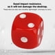 thumbnail image 3 of Juego de dados de 6 caras 30 piezas esquina redonda puntos blancos ANGGREK  Otros, 3 of 8