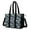 Dark Blue Star, variant on Teacher Tote Bag,Dark Princess Castle Pattern Teacher Utility Tote Bag,Large Work Tote Bags for Women with Multiple Pockets,Top Zipper Closure,13.8x10.6x6.7 Inch