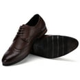 thumbnail image 3 of Gallery Seven Fine Detail Wingtip Oxford Shoes for Men, 3 of 5