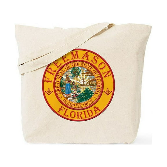 CafePress - Florida Freemasons Tote Bag - Unisex Canvas Tote Bag, Beige, 1-Piece