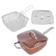 thumbnail image 5 of Sartén Cuadrada ANGGREK Cacerola de cocina acero inoxidable para Hacer sopa Freír carne, 5 of 8