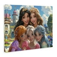 thumbnail image 4 of Stupell Industries Princess Selfie by Castle People Painting Wrapped Canvas Art Print Wall Art, 20 x 16, 4 of 8