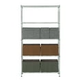 thumbnail image 4 of 5 tier chrome shelving 11.8x33.5x59in, 4 of 8