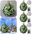 thumbnail image 4 of 3 Uds 60cm Inflable Navidad PVC Brillo Fiesta Nuevo () Verde, 4 of 5