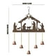thumbnail image 3 of Campanas de viento Natividad Campana de viento plana Decoración colgante Decoraciones colgantes, 3 of 9