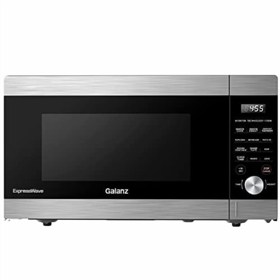 Galanz Microwave Oven ExpressWave 1100W 1.6 Cu Ft Stainless Steel (Without Box)