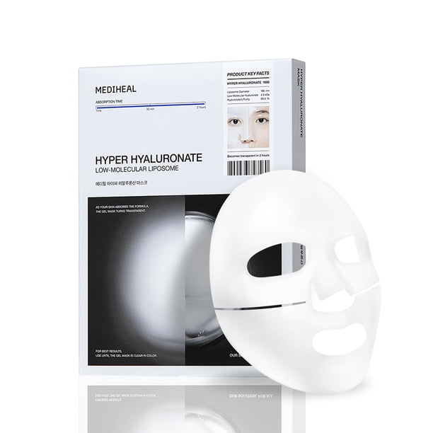 Mascarilla de gel Mediheal Hyper HyperHyaluronate Deep Hyperhydration 10 unidades