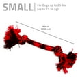 thumbnail image 4 of Play by Playology Dog Toys | Rope Dog Toy | Scented Toy Tug of War Rope 2-Pack, Small, 4 of 9