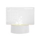 thumbnail image 1 of Tablero de notas diario transparente Yashi con luz LED de noche USB blanco transparente, 1 of 5
