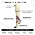 thumbnail image 3 of Lsque Autumn Gnomes1 Pattern Sport Compression Socks for Men & Women 15-20 mmHg Knee High Nurse Pregnant Running Medical and Travel Athletic, 3 of 6