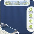 thumbnail image 6 of Modern Portable Hammock for Outside, Camping Hammock with Stable Anti-Tipping Structure, Hand-Woven Durable Ropes, Rope Hammock for Backyards, Beaches, Poolsides, Parks, Campsites, Navy Blue, Blue St, 6 of 10