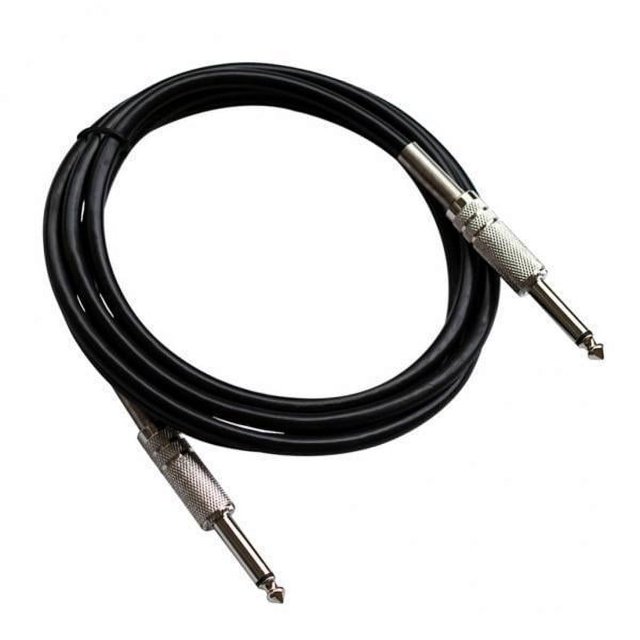 3x Cable de Amplificador de Guitarra de Repuesto de 1/4 Pulgadas para Piezas de Mandolina de Guitarra Eléctrica 3 piezas