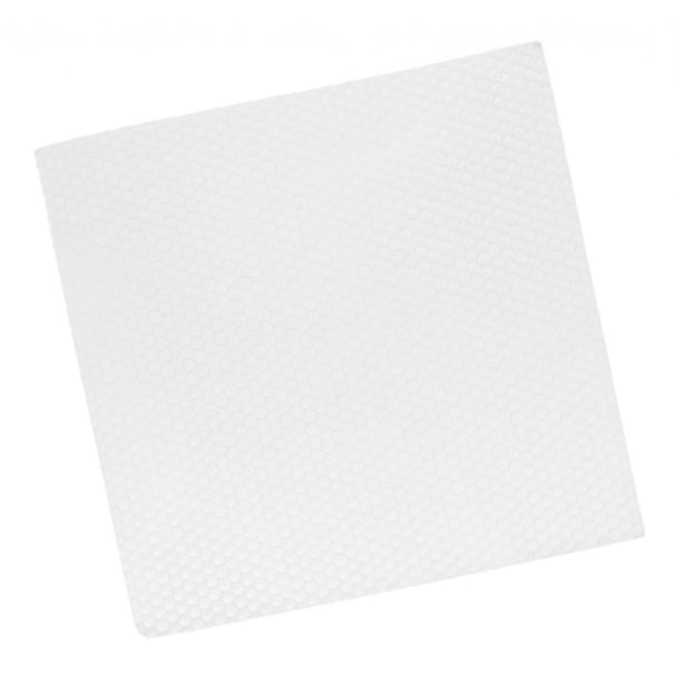 Láminas de cera de abejas para velas con relieve (20 x 20 cm) blanco