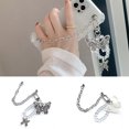 thumbnail image 2 of Phone Case Chain Butterfly Cute Phone Case Bracelet Phone Grip Holder Accessory, 2 of 10