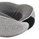 thumbnail image 5 of Almohadas de espuma viscoelástica para el cuello, almohada suave para la siesta, almohada para dormir de viaje, regalos para amigos, familia Gris oscuro Macarena Almohada, 5 of 6
