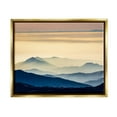 thumbnail image 3 of Stupell Industries Layered Foggy Sunrise Mountain Peaks Radiant Glow Photograph Metallic Gold Floating Framed Canvas Print Wall Art, Design by Jeff Poe Photography, 3 of 5