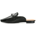 thumbnail image 3 of Journee Womens Hazina Slip On Square Toe Mules Flats, 3 of 10