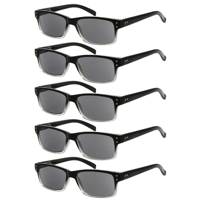 Gafas de sol Reading Eyekepper con lentes tintadas grises +3.75 para hombre