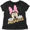 thumbnail image 2 of Disney Minnie Mouse Infant Baby Girls Crossover T-Shirt and Leggings Outfit Set Infant to Little Kid, 2 of 5
