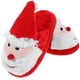 thumbnail image 1 of PTOOTP Pantuflas de Papá Noel de peluche, cálidas y antideslizantes, ideales para Navidad, para adultos y niños (talla 39-40), 1 of 8