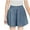 A-Blue, variant on Jinhomg Girls Wide Leg Shorts Casual Cotton Linen Summer Shorts Lightweight Breathable Elastic Waist Short Pants Toddler Kids Comfy Everyday Shorts Yellow 8 Years