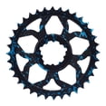 thumbnail image 1 of Bike Chainring, Positive Negative Tooth Design Aluminum Alloy Hollow Integrated Direct Mount Structure, for GXP Standard Interface, 1 of 7