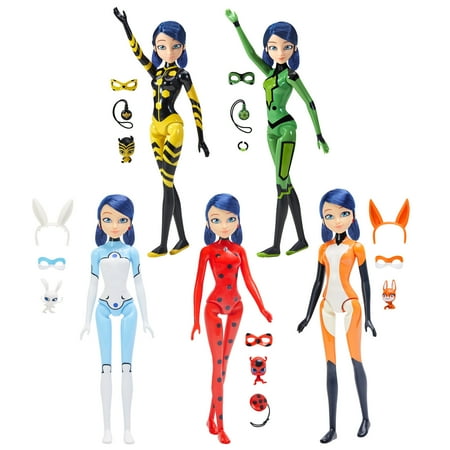 Miraculous Magic Heroez Transformation Reveal Doll Assortment by Playmates Toys