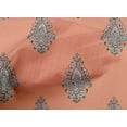 thumbnail image 4 of oneOone Cotton Poplin Fabric Leaves|Floral & Paisley Block Print Fabric BTY 56 Inch Wide, 4 of 4