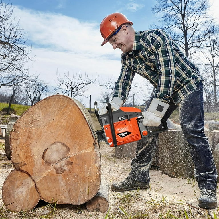 Datingday 62cc Gas Chainsaw with 2 Bars (20