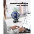 thumbnail image 3 of Ventilador con clip Gaiatop, portátil, funciona con pilas y recargable USB, 3 of 3