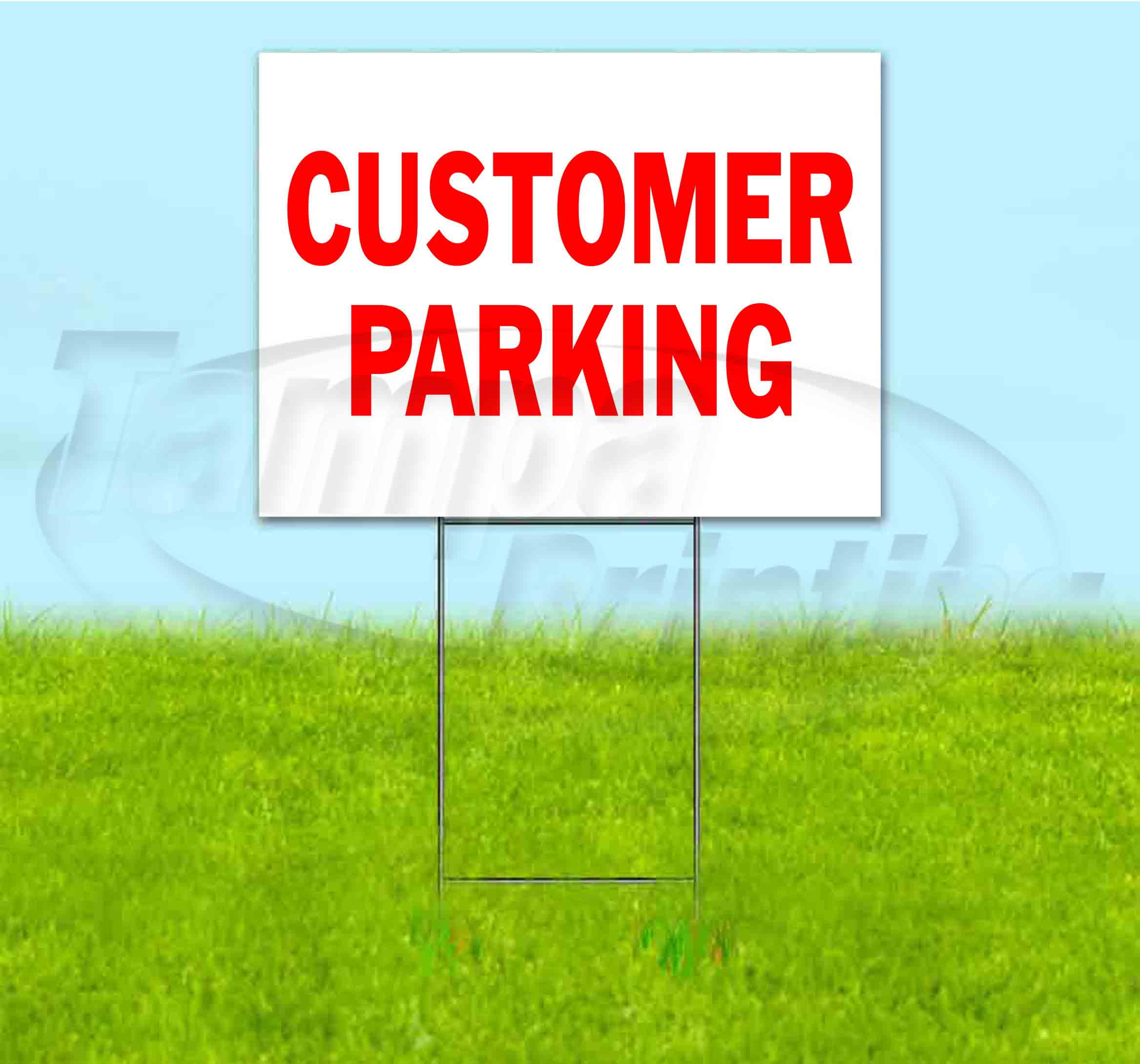 NOW LEASING 18x24 Yard Sign Corrugated Plastic Bandit Lawn USA 