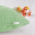 thumbnail image 4 of Unique Bargains Sofa Living Room Corduroy Decorative Throw Pillow Covers (2 Count) Light Green 16" x 16", 4 of 6