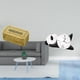 thumbnail image 2 of Caja de pañuelos,Dispensador de pañuelos para baño,Reloj de pared,Reloj de pared Panda Decoración del hogar Lindo Creativo,Reloj de pared con forma de panda,moderno y resistente., 2 of 8