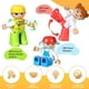 thumbnail image 4 of Juego de figuras magnéticas Mruikeny Large Community, 12 piezas, 4 of 7